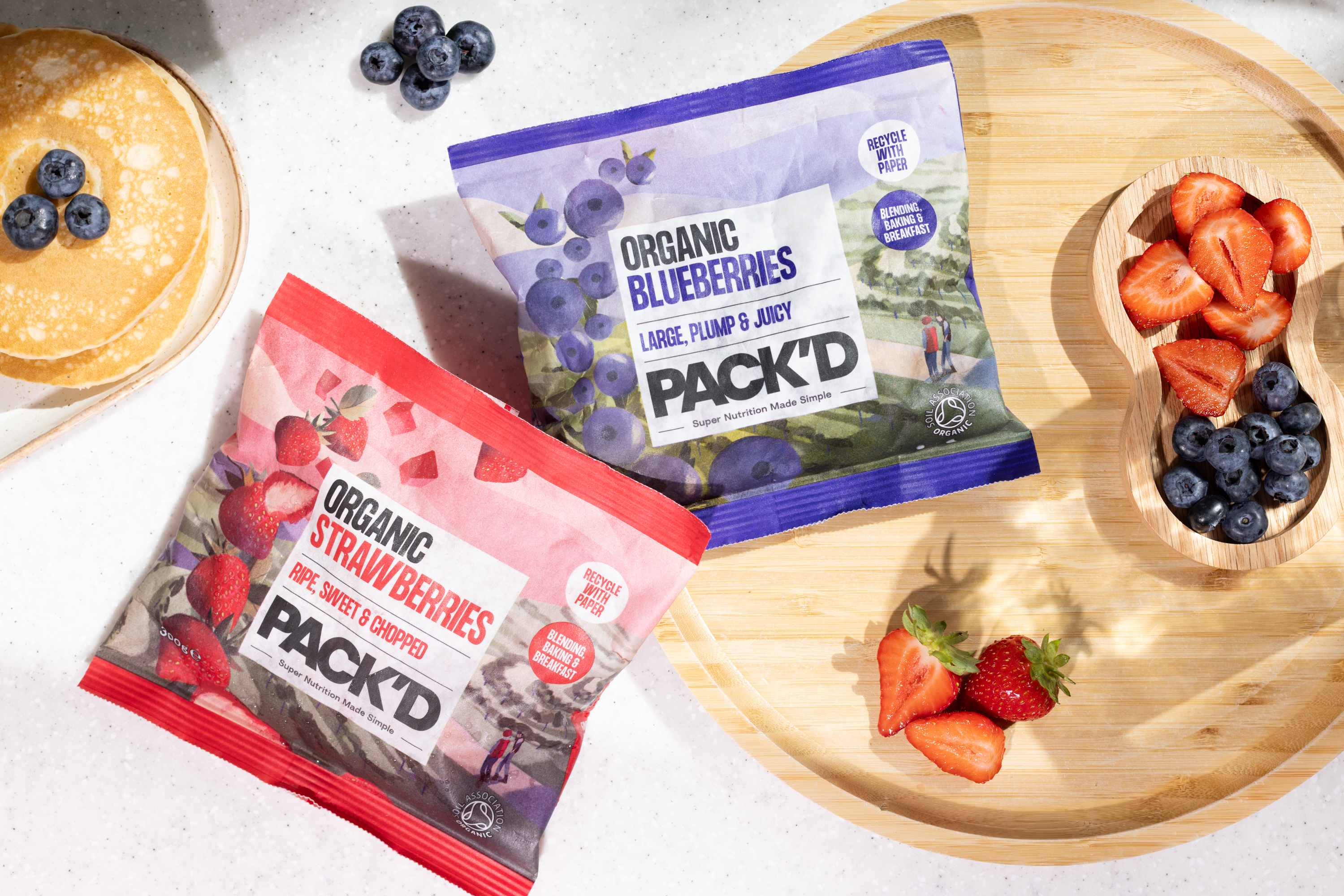 PACK'D organic frozen fruit